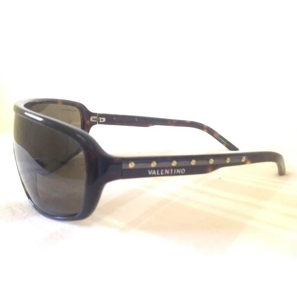74-05-125 Valentino Aviator Sunglasses Tortoise 1187/S Z4P6S Made in Italy Valentino Eyewear V-lstory - Honey Tortoise / Light Gold  main image 2